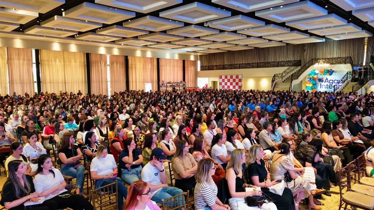 Plateia do sábado, dia da palestra